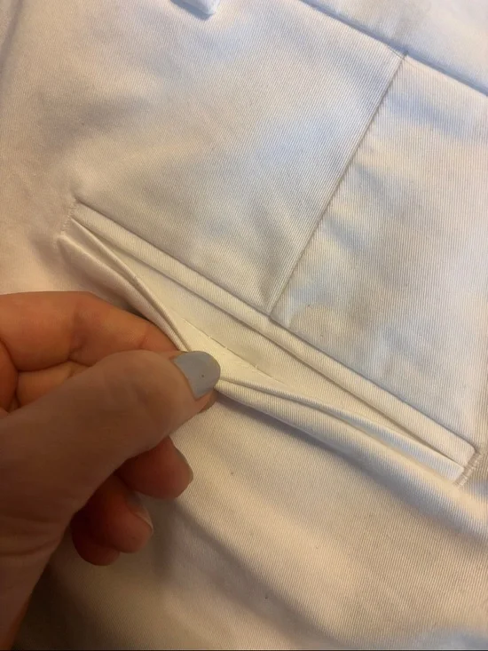 Ann Taylor White Tailored Bermuda Shorts - Picture 7 of 8